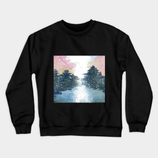 To the Pink Horizon Crewneck Sweatshirt